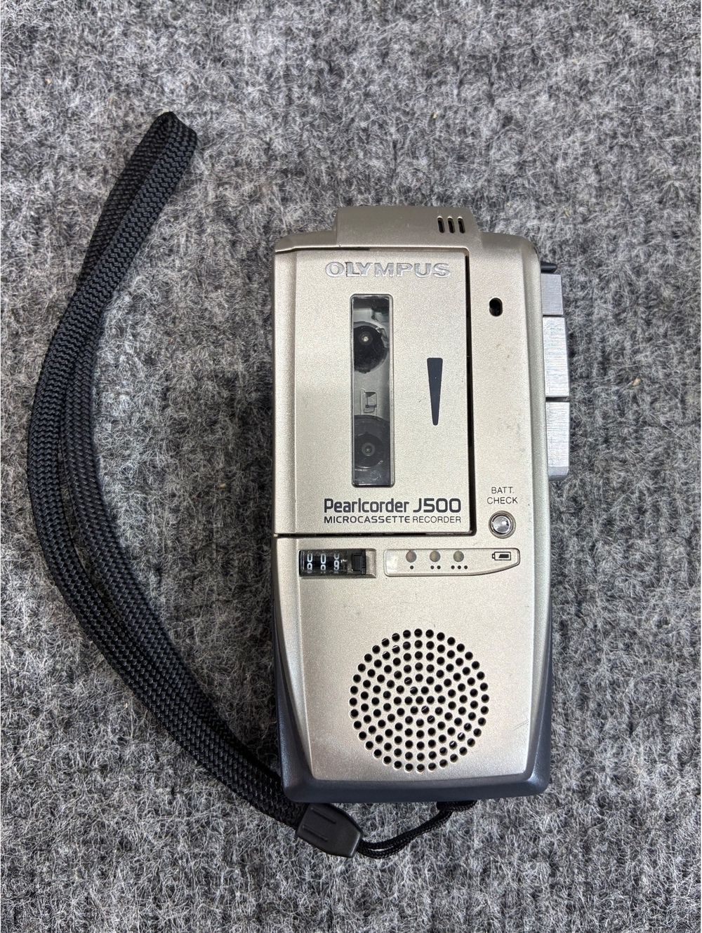 Olympus Pearlcorder J500 Microcassette Recorder